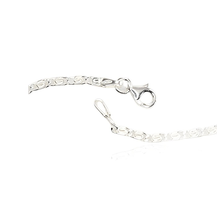 Italian 925 Sterling Silver Chain “Snail III”