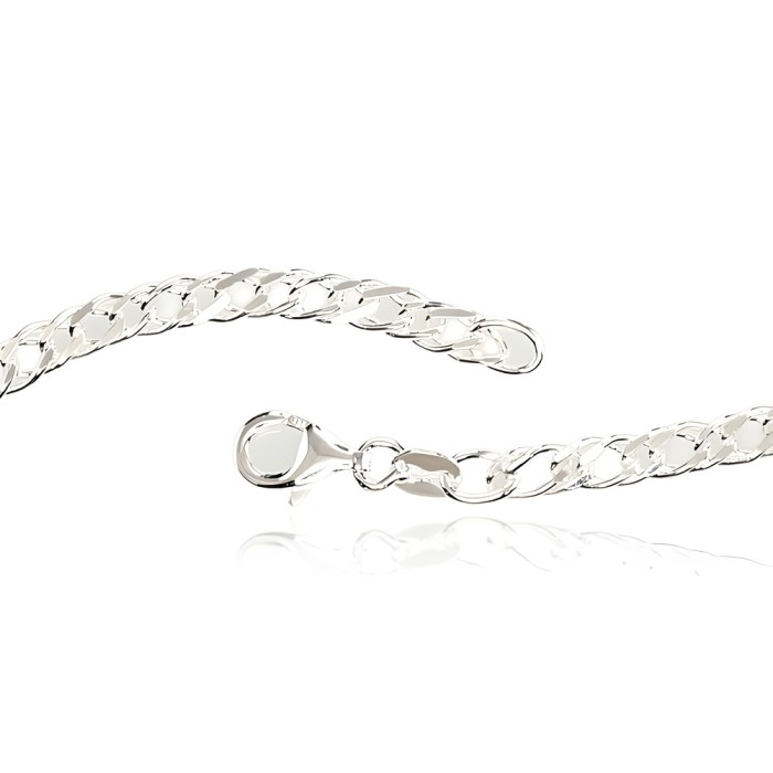 Italian 925 Sterling Silver Chain “Romb VII”