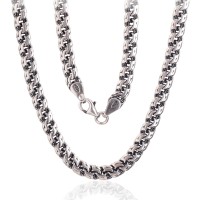 Italian 925 Sterling Silver Chain “Bismark II”