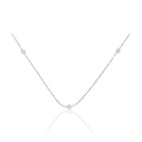 Sterling Silver Necklace “Beads II”