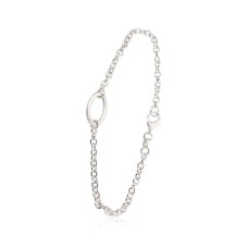 Sidabrinė apyrankė „Silver Waltz“