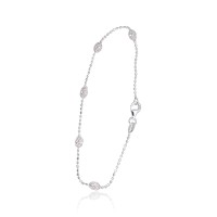 Sidabrinė apyrankė „Moon Beads IV“