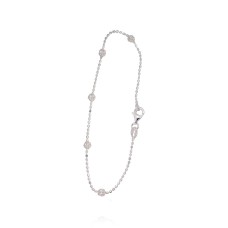 Sidabrinė apyrankė „Moon Beads III“