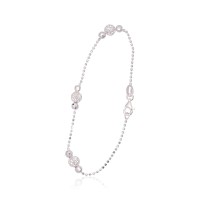 Sterling Silver Bracelet “Moon Beads II”