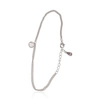 Sterling Silver Cubic Zirconia Bracelet “Mirage”