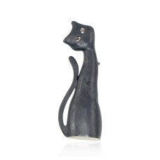 Sidabrinė sagė „Midnight Cat“