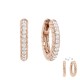 925 Sterling Silver Cubic Zirconia Earrings “Shackles of the Soul”
