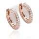 925 Sterling Silver Cubic Zirconia Earrings “Shackles of the Soul”