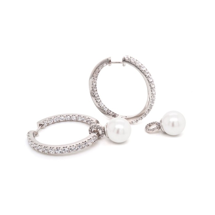 925 Sterling Silver Earrings “Galos XVII” created with Crystals by Swarovski®