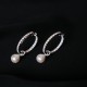 925 Sterling Silver Earrings “Galos XVII” created with Crystals by Swarovski®