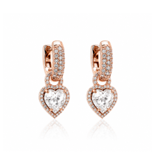 925 Sterling Silver Earrings “Juliette II” created with Crystals by Swarovski®