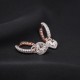 925 Sterling Silver Earrings “Juliette III” created with Crystals by Swarovski®