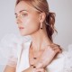 925 Sterling Silver Earrings “Ivy (Jet)” created with Crystals by Swarovski®